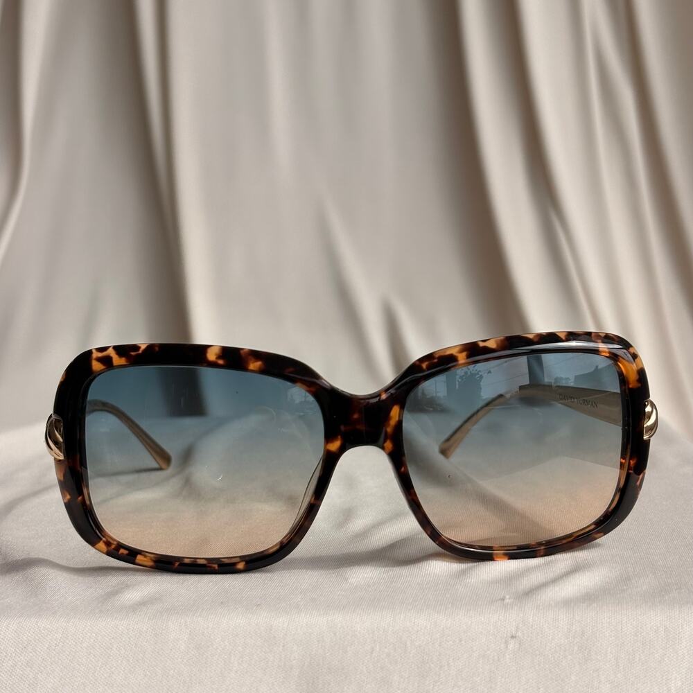 David Yurman DY034 Waverly Sunglasses - Tortoiseshell, Gold Cable